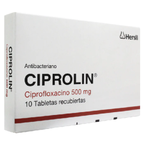 CIPROLIN  X TABLETAS RECUBIERTAS