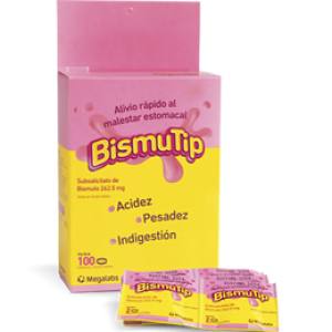 BISMUTIP 262.5MG X COMP. MASTICABLE