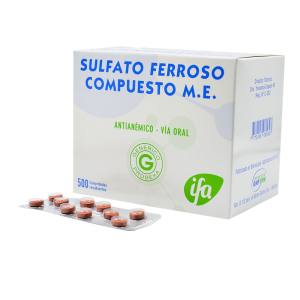 SULFATO FERROSO COMPUESTO M. E PRODEXA