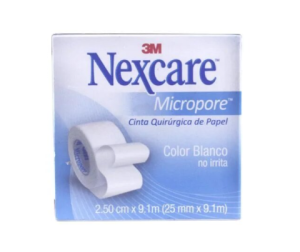 NEXCARE MICROPORE BLANCO 2.50X9.1 ENV X 1