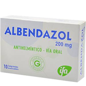 ALBENDAZOL 200MG PRODEXA X COMP