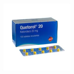 QUETOROL 20 MG X TABLETA