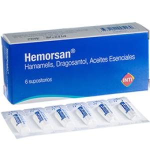 HEMORSAN X SUPOSITORIO
