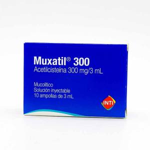 MUXATIL 300 MG AMPOLLA X 3 ML
