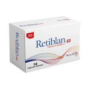 RETIBLAL 50  UI CAPSULAS