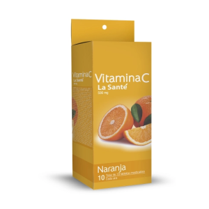 VITAMINA C NARANJA 500MG LA SANTÉ
