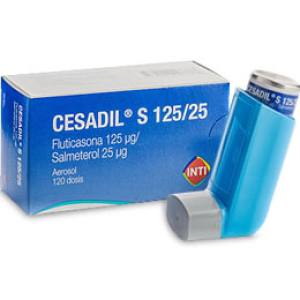 CESADIL S 125/25 MG AEROSOL X 120 DOSIS