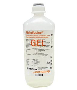 GELOFUSINE GEL DE INFUSION X 500 ML