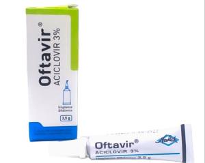OFTAVIR 3% UNGUENTO  OFTALMICO X 3.5 GR