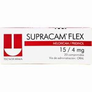 SUPRACAM FLEX X COMPRIMIDO