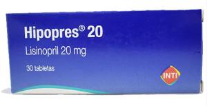 HIPOPRES 20 MG X TABLETAS