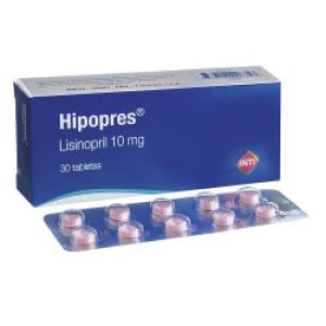 HIPOPRES 10 MG X TABLETAS