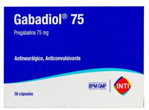 GABADIOL 75 MG X CAPSULA
