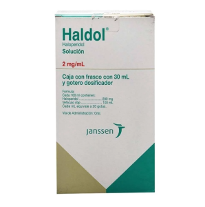HALDOL 2MG/MLSOLUCION ORAL X 30 ML JANSSEN