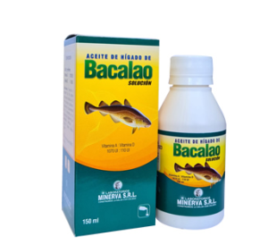 ACEITE DE HIGADO DE BACALAO FRASCO X 150 ML