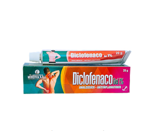 DICLOFENACO GEL TUBO X 20 G - MINERVA