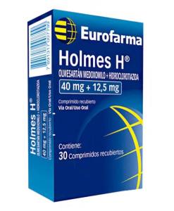 HOLMES H 40 MG/12.5 X COMPRIMIDO