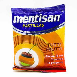 MENTISAN PASTILLAS TUTTI FRUTTI