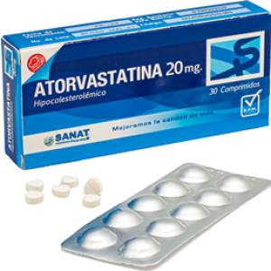 ATORVASTATINA 20 MG SANAT