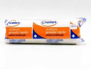 VENDA DE YESO ATADURA GESSADA RAPIDA 20CM X 4M. CREMER