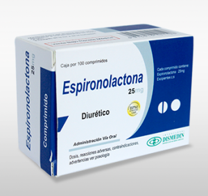 ESPIRONOLACTONA 25 MG COMP.- DISMEDIN