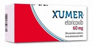 XUMER 60 MG X COMPRIMIDO