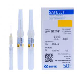 BRANULA /CATETER INTRAVENOSO N°24 G X 3/4 NIPRO
