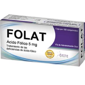 FOLAT 5 MG COMP. FARMA SHOPPING
