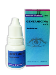 GENTAMICINA 0.3%  SOL. OFT.  FARMA SHOPPING