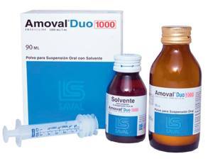 AMOVAL DUO 1000 MG SUSP. X 90 ML