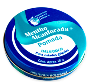 MENTHO ALCANFORADA POMADA  X 26 G.