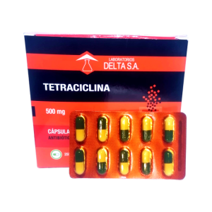 TETRACICLINA 500 MG X CAPSULA DELTA