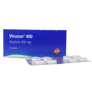 VIRUSAN 400 MG X TABLETAS