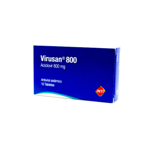 VIRUSAN 800 MG X TABLETAS