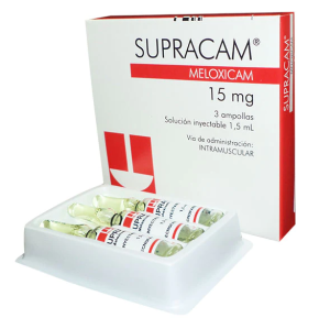 SUPRACAM 15 MG AMPOLLA X 1.50 ML