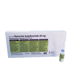 HIOCINA BUTILBROMURO  20  MG/1 ML AMPOLLA - IDA