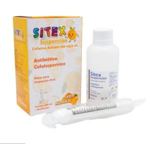 SITEX/CEFIXIMA  100 MG/5ML  SUSPENSION