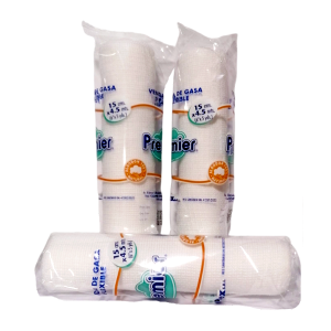 VENDA DE GASA 15 CM X 4.5 MTS PREMIER