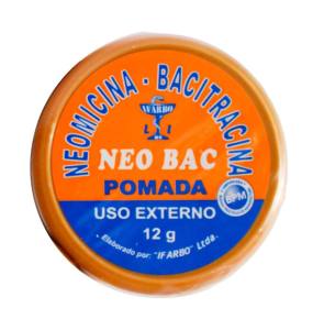 NEO BAC  NEOMICINA BACITRACINA POMADA X 12 GR - IFARBO