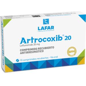 ARTROCOXIB X 20 MG. COMP. RECUBIERTOS