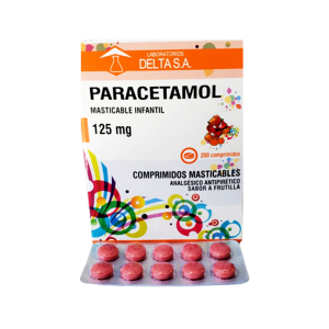 PARACETAMOL INFANTIL MAST. X COMP. - DELTA