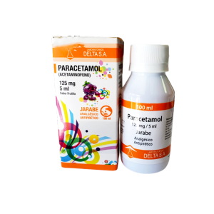 PARACETAMOL 125MG/5ML JBE. X 100 ML - DELTA