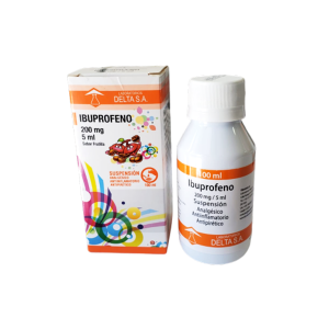 IBUPROFENO 200 MG / 5ML SUSP. X 100 ML - DELTA