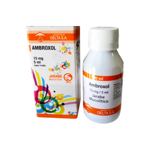 AMBROXOL 15MG/5ML JBE. X 100 ML DELTA