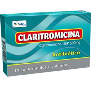 CLARITROMICINA 500 MG X COMPRIMIDO - SAE