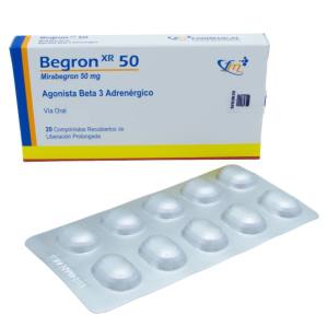 BEGRON XR 50 MG X COMP. RECUB.
