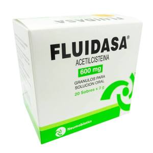 FLUIDASA 600 MG X SOBRE
