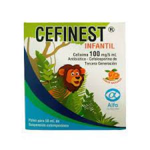 CEFINEST INFANTIL 100 MG SUSP. X 50 ML