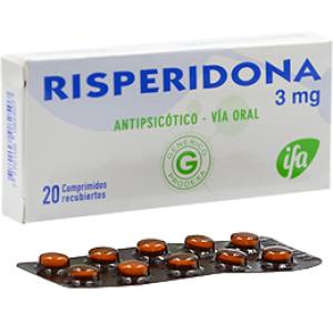 RISPERIDONA 3 MG COMP. RECUB. PRODEXA