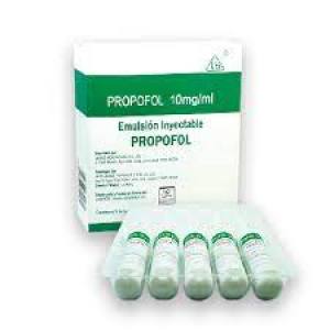 PROPOFOL 10 MG 20 ML X AMPOLLA -
